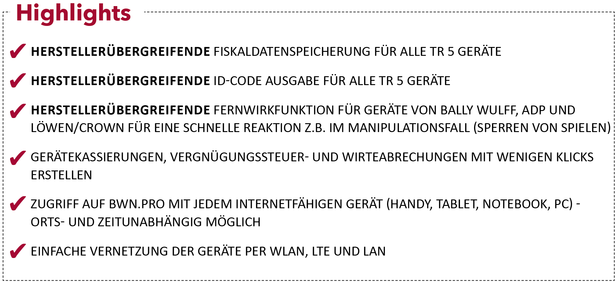 Highlights Website